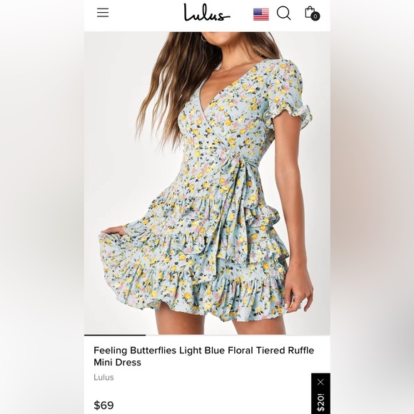 Lulus Dresses & Skirts - Blue Lemon Lulu’s Dress